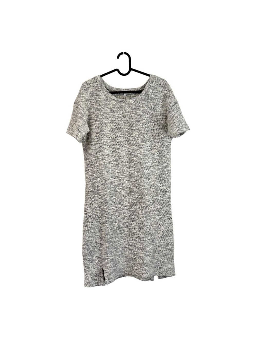 Emerson Fry White Textured Knit Short Sleeve Dress Womens Size Small